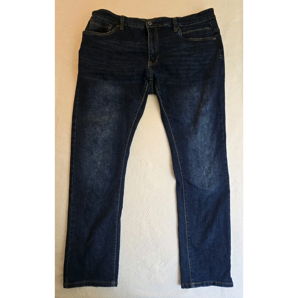 Kenneth Cole New York Regular Fit Blue Denim Jeans Men's Size 40x32